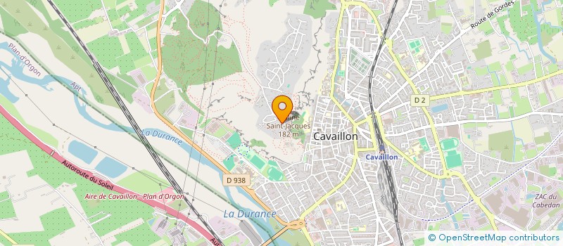 localisation de l'entreprise SCI BENARHE  CAVAILLON