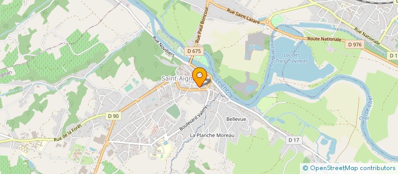 localisation de l'entreprise SCI BENARROCH à SAINT-AIGNAN