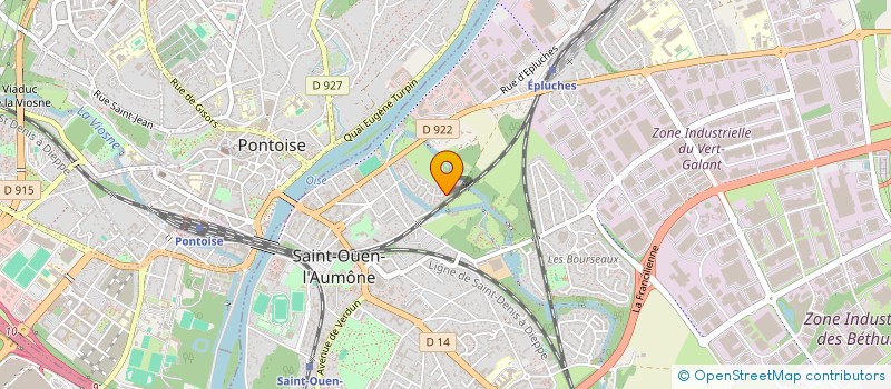 localisation de l'entreprise SCI BENAT à SAINT-OUEN-L'AUMONE