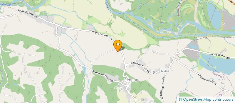 localisation de l'entreprise SCI BENAUGE  RENUNG