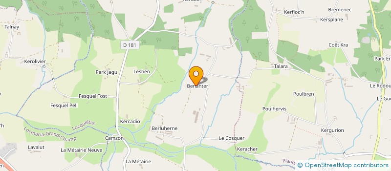 localisation de l'entreprise SCI BENAUTER  LOCQUELTAS