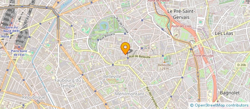 localisation de l'entreprise SCI BENBADIS  PARIS