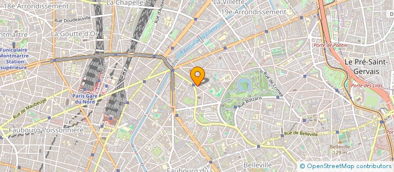 localisation de l'entreprise SCI BENBAG  PARIS