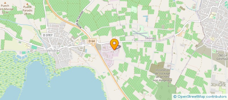 localisation de l'entreprise SCI BENBEN  VENDRES