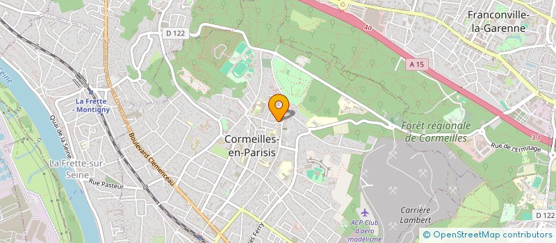 localisation de l'entreprise SCI BENBOUAZZA  CORMEILLES-EN-PARISIS