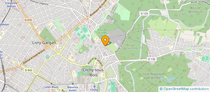 localisation de l'entreprise SCI BENCHAREF à LIVRY-GARGAN