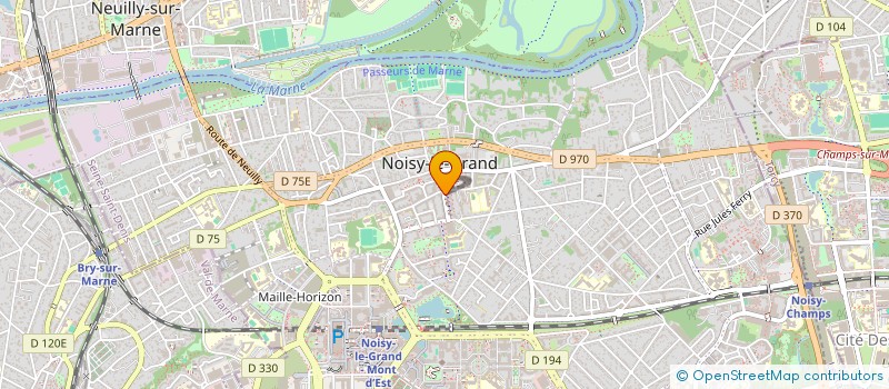 localisation de l'entreprise SCI BENCHETRIT à NOISY-LE-GRAND