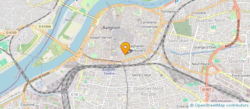 localisation de l'entreprise SCI BENCHRIST INVEST  AVIGNON