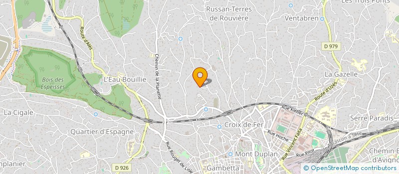 localisation de l'entreprise SCI BENCO  NIMES