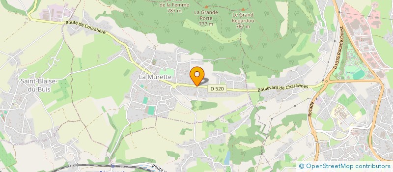 localisation de l'entreprise SCI BENCOLOS  LA MURETTE