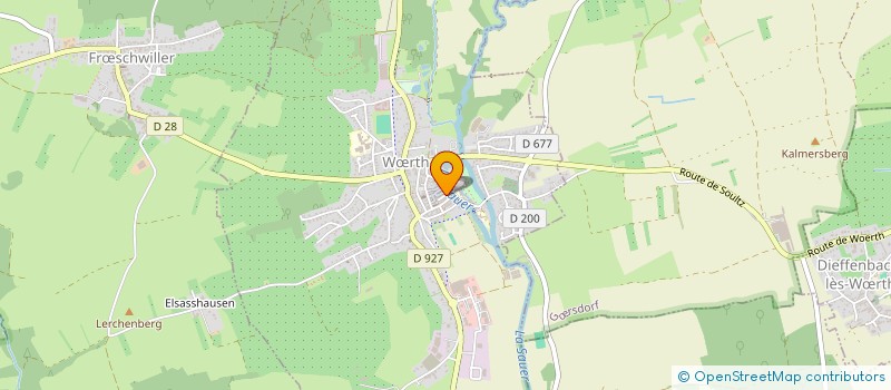 localisation de l'entreprise SCI BENDER  WRTH