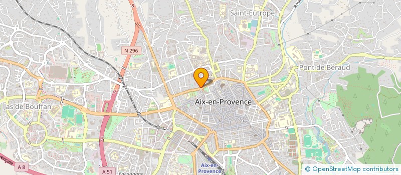 localisation de l'entreprise SCI BENDIGO  AIX-EN-PROVENCE