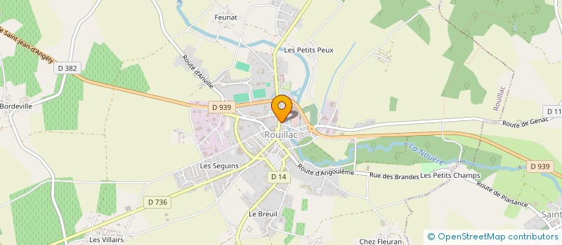 localisation de l'entreprise SCI BENDUC  LINARS