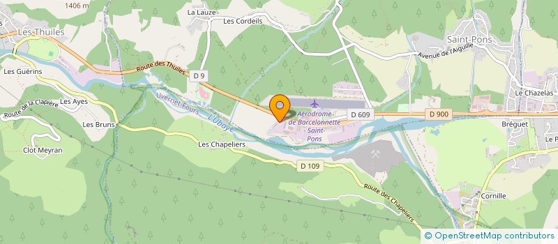 localisation de l'entreprise SCI BENEDETTO  SAINT-PONS