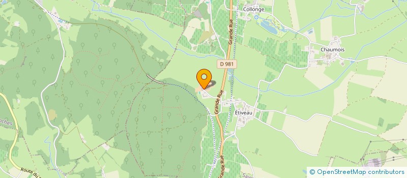 localisation de l'entreprise SCI BENEDICTE  SAINT-BOIL