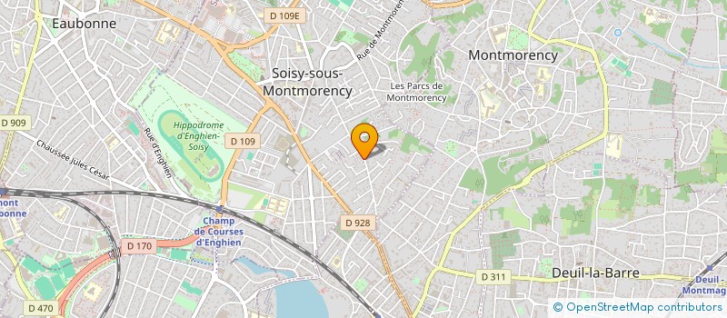localisation de l'entreprise SCI BENEDICTE à SOISY-SOUS-MONTMORENCY