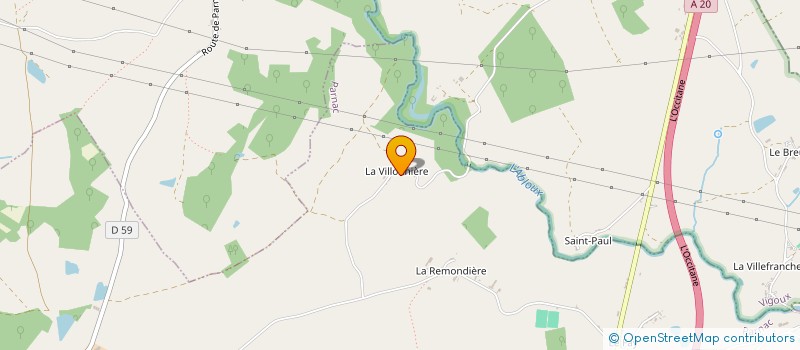 localisation de l'entreprise SCI BENEDICTINE à SAINT-BENOIT-DU-SAULT