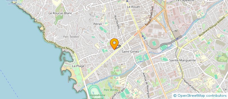 localisation de l'entreprise SCI BENEDIT à MARSEILLE