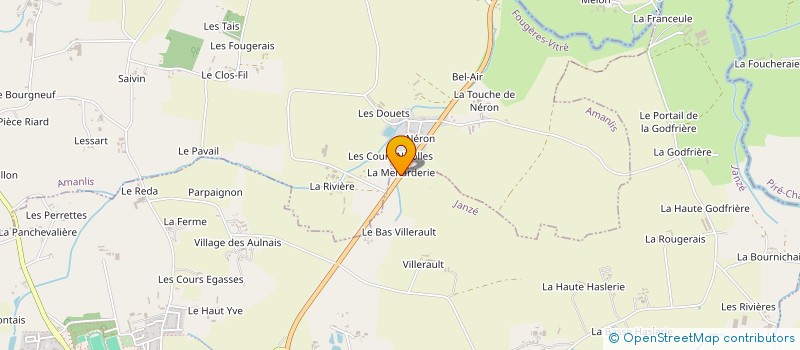 localisation de l'entreprise SCI BENEFRIERE  PIRE-CHANCE