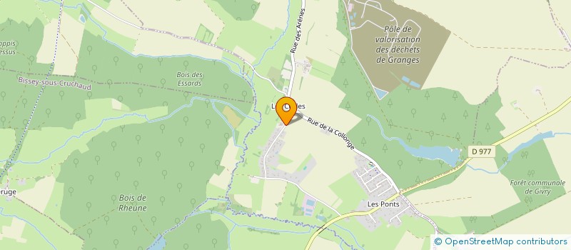 localisation de l'entreprise SCI BENELO DE LA CCOLOMBIERE  GRANGES