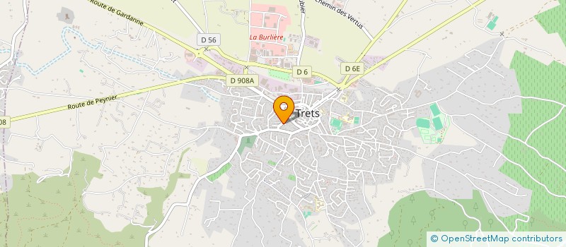 localisation de l'entreprise SCI BENENATHA à TRETS
