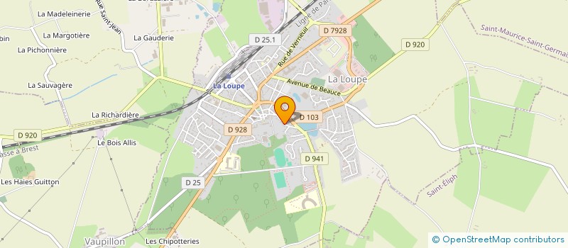 localisation de l'entreprise SCI BENESTEL à LA LOUPE