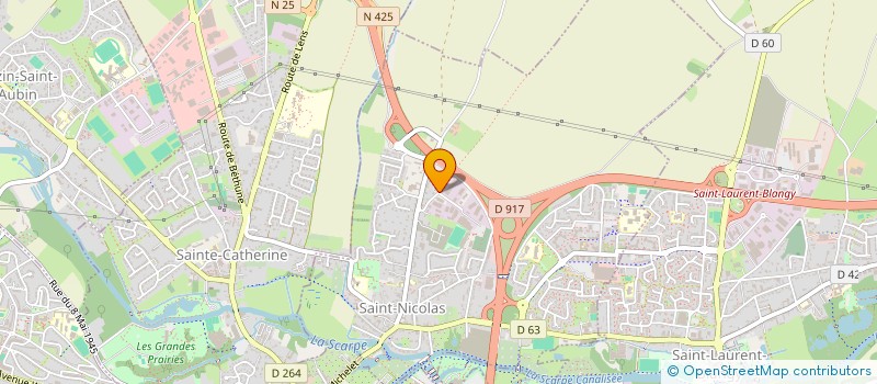 localisation de l'entreprise SCI BENETAN  SAINT-NICOLAS