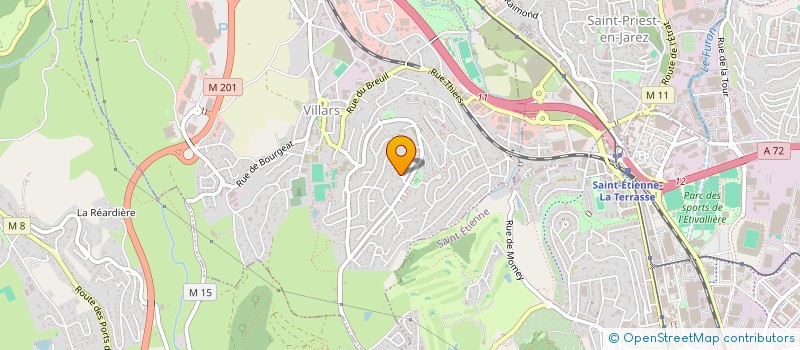 localisation de l'entreprise SCI BENETIERE à VILLARS