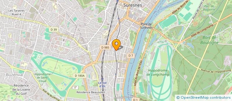 localisation de l'entreprise SCI BENFRATOM à SURESNES