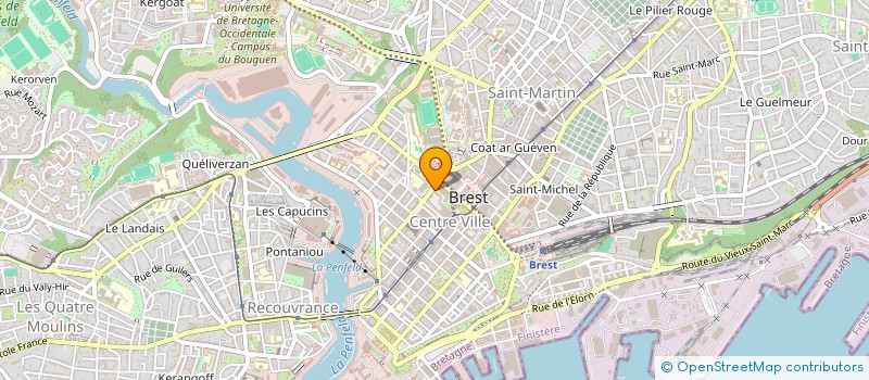 localisation de l'entreprise SCI BENGHANEM  BREST