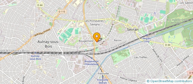 localisation de l'entreprise SCI BENGRINE à SEVRAN