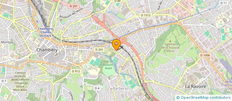 localisation de l'entreprise SCI BENJAMIN  BARBERAZ