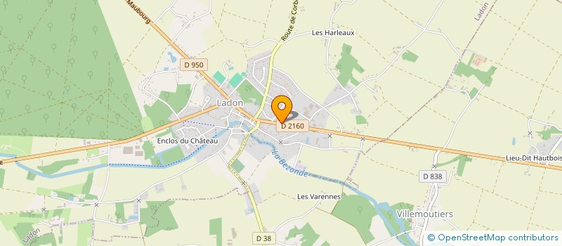 localisation de l'entreprise SCI BENJAMIN  LADON