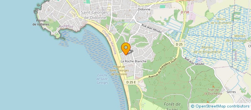 localisation de l'entreprise SCI BENJAMIN ET ROMAIN  SAINT-GEORGES-DE-DIDONNE