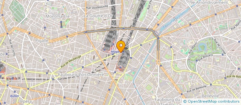 localisation de l'entreprise SCI BENJI & POLKA  PARIS