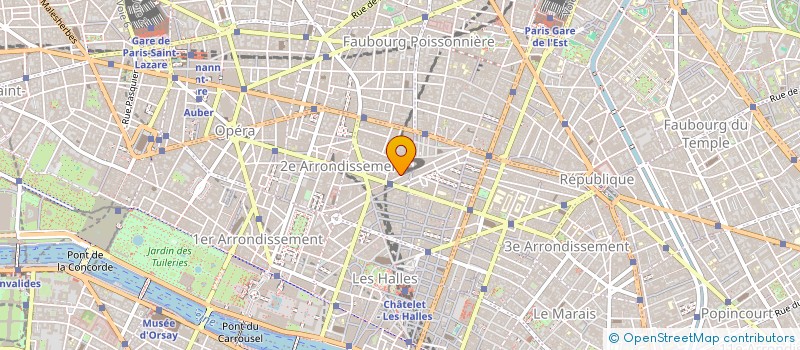 localisation de l'entreprise SCI BENJIE à PARIS
