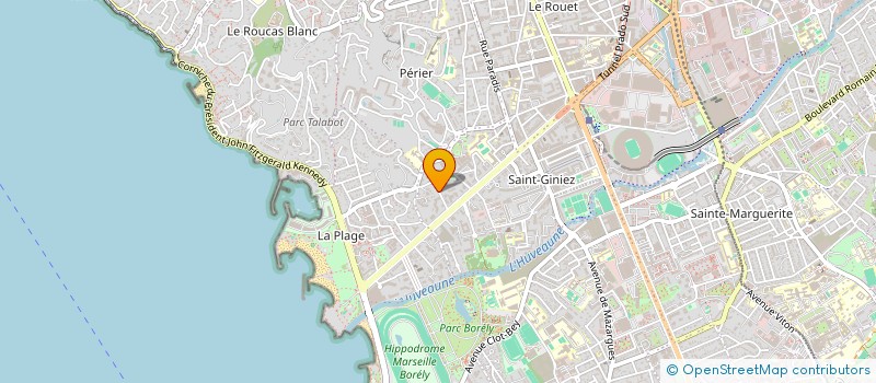 localisation de l'entreprise SCI BENJO à MARSEILLE