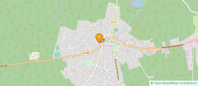 localisation de l'entreprise SCI BENOIST  SAINT-JEAN-D'ILLAC