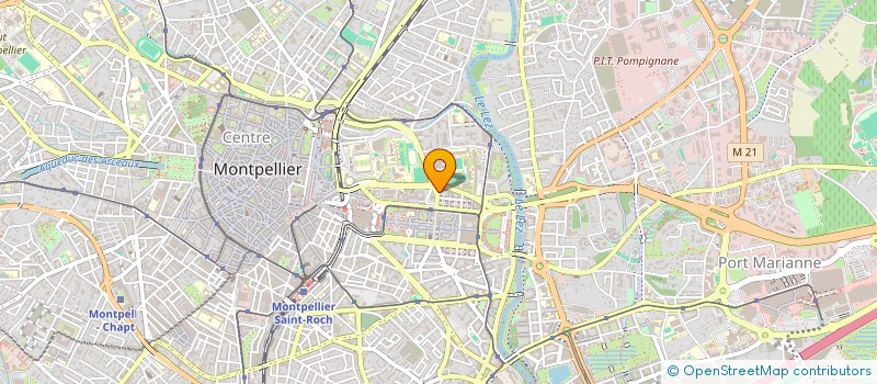 localisation de l'entreprise SCI BENOIT à MONTPELLIER