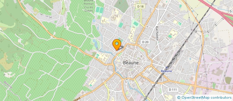 localisation de l'entreprise SCI BENOIT à BEAUNE