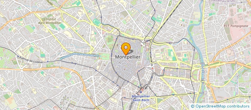 localisation de l'entreprise SCI BENOIT à MONTPELLIER