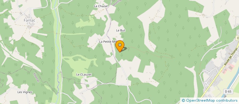 localisation de l'entreprise SCI BENOIT à MONTIGNAC-LASCAUX