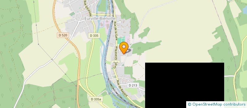localisation de l'entreprise SCI BENOMA à EURVILLE-BIENVILLE