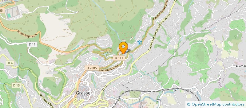 localisation de l'entreprise SCI BENOUARI à GRASSE