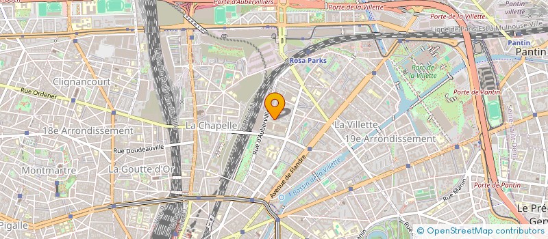 localisation de l'entreprise SCI BENPORAT  PARIS