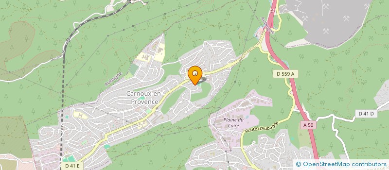 localisation de l'entreprise SCI BENQUEY à CARNOUX EN PROVENCE