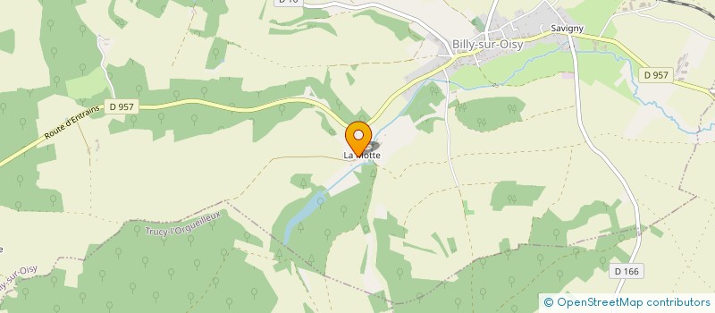 localisation de l'entreprise SCI BENROM à CLAMECY