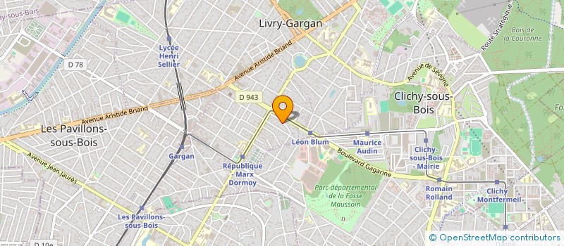 localisation de l'entreprise SCI BENSLIMANE à LIVRY-GARGAN