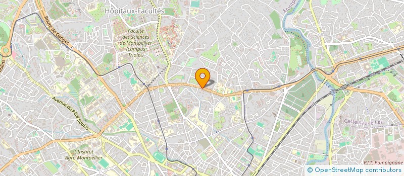 localisation de l'entreprise SCI BENSOUILAH  MONTPELLIER