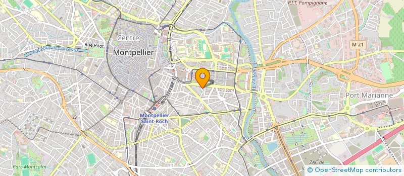 localisation de l'entreprise SCI BENSOUSSAN-COHEN à MONTPELLIER